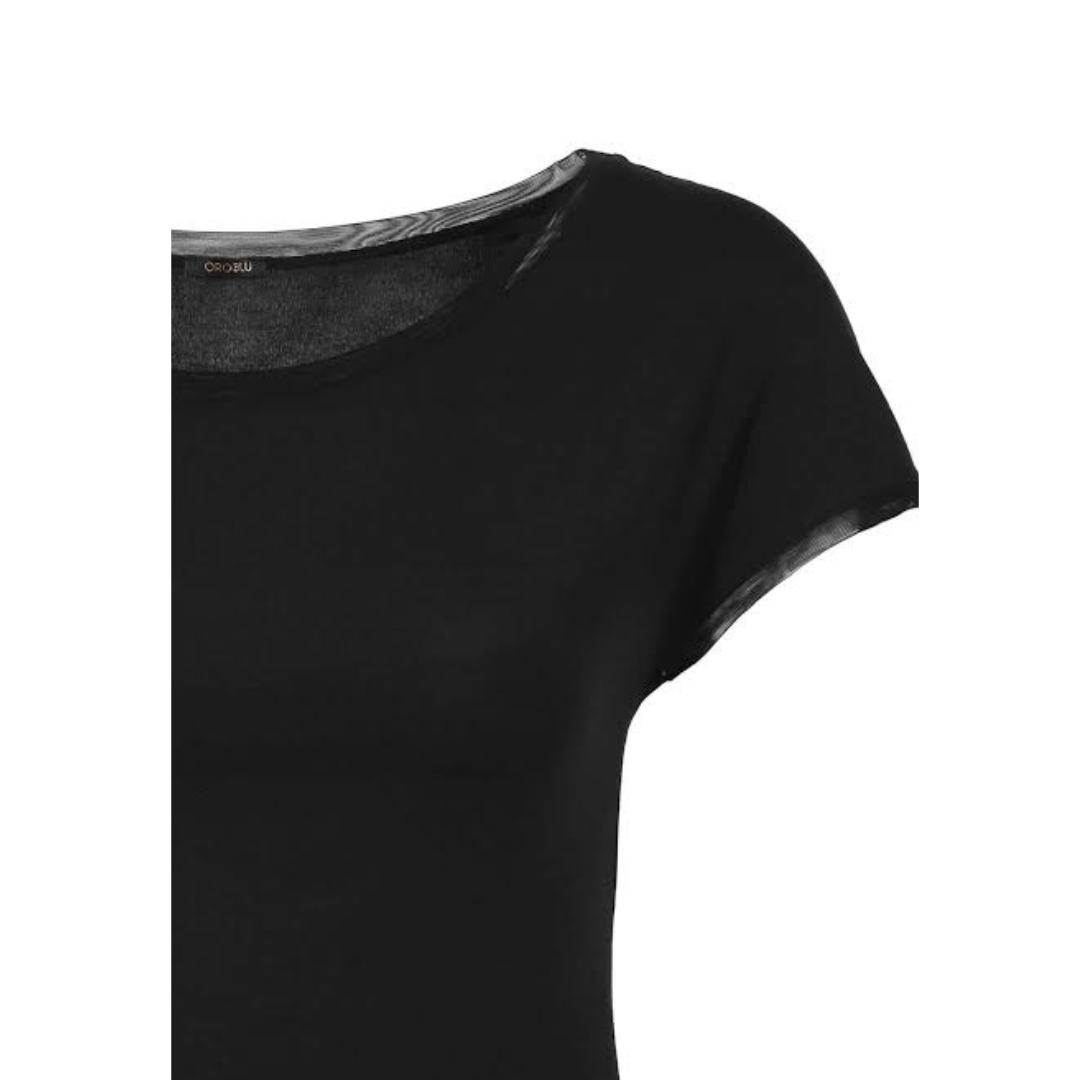 Camiseta Perfect Line Modal Manga Corta Oroblu OB68400