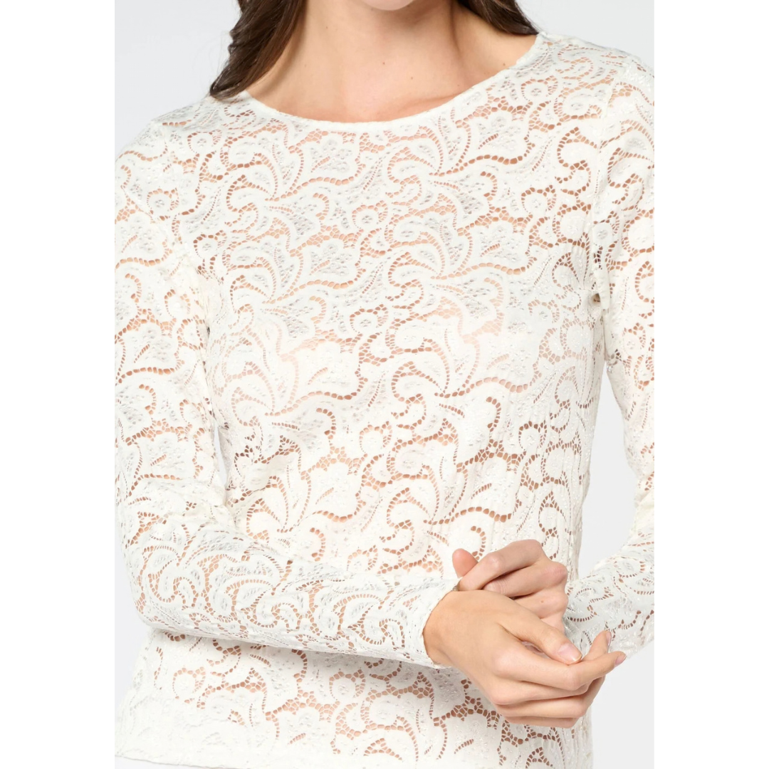 Polera Oroblu Glamour Encaje OBT68177