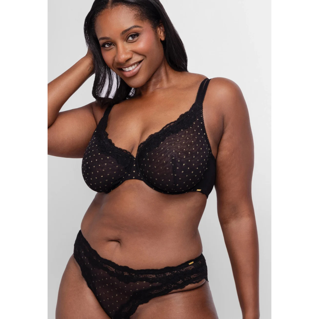Sostén Curves Shimmer Dots FXWB0122