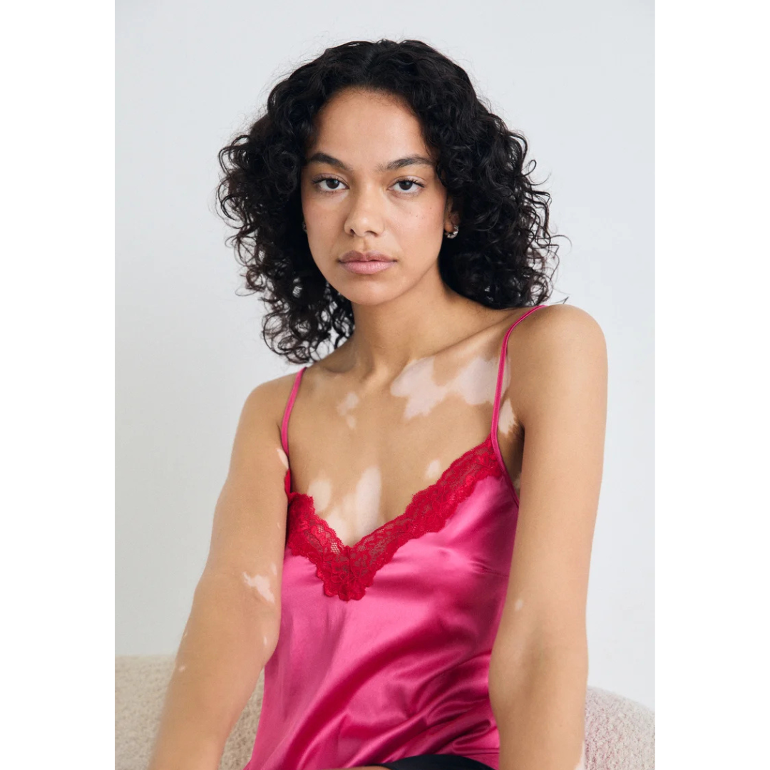 Pijama Corto Origins Shiny Pink FXCA002