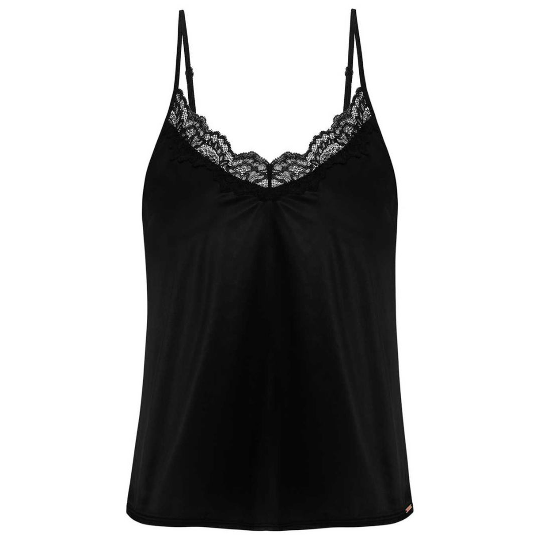 Pijama Corto Origins Shiny Black FXCA002