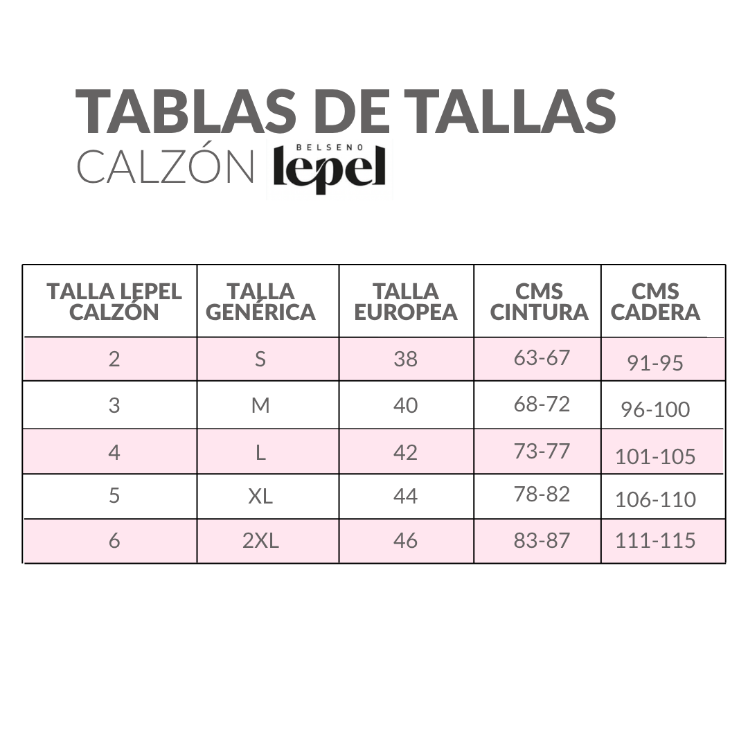 Calzón Bikini Lepel LPT02065